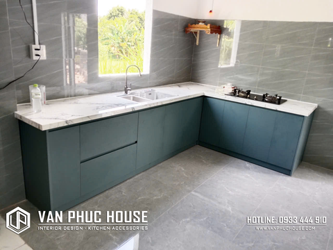 BÀN GIAO TỦ BẾP - CHỊ HIỀN - CAM THÀNH NAM