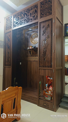 BÀN GIAO TỦ THỜ CHO GIA ĐÌNH ANH NHÂN - NGHĨA PHÚ