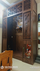 BÀN GIAO TỦ THỜ CHO GIA ĐÌNH ANH NHÂN - NGHĨA PHÚ