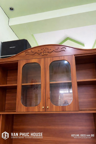 HOÀN THIỆN VÀ BÀN GIAO TỦ TIVI CHO GIA ĐÌNH CHỊ HỒNG - CAM THÀNH NAM