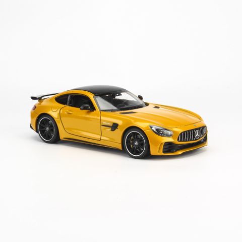  Mô hình xe Mercedes-AMG GTR 1:24 Welly- 24081- Yellow 