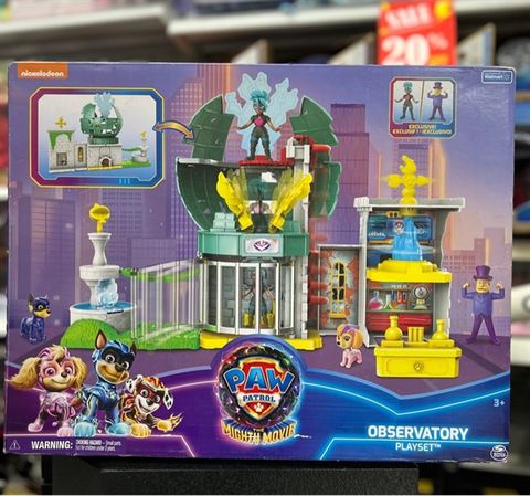  6067487 Paw Patrol The Mighty Movie Observatory Exclusive Playset 