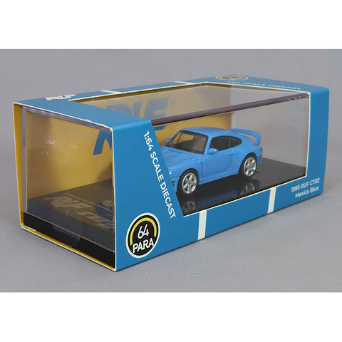  Xe mô hình Para64 PA- 55377 - 1995 RUF CTR2 Mexico Blue 