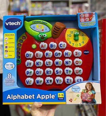  80-139000 VTech Alphabet Apple Red 