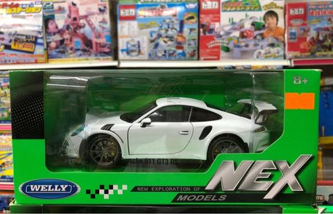  Mô hình xe Porsche 911 GT3 RS 1:24 Welly- 24080W-Red 