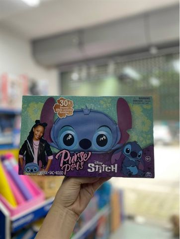  6067401 Purse Pets Disney Stitch Interactive Pet with 30+ Sounds Xmas gift for kids 