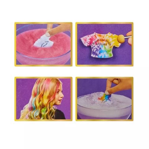  Búp bê Rainbow High Watercolor & Create Fashion Diy Doll 