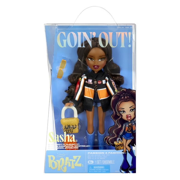 Bratz Goin’ Out! Sasha Fashion Doll with Accessories