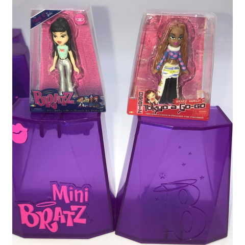  Bratz Minis - 2 Minis in Each Pack, Blind Packaging Doubles as Display, Y2K Nostalgia 