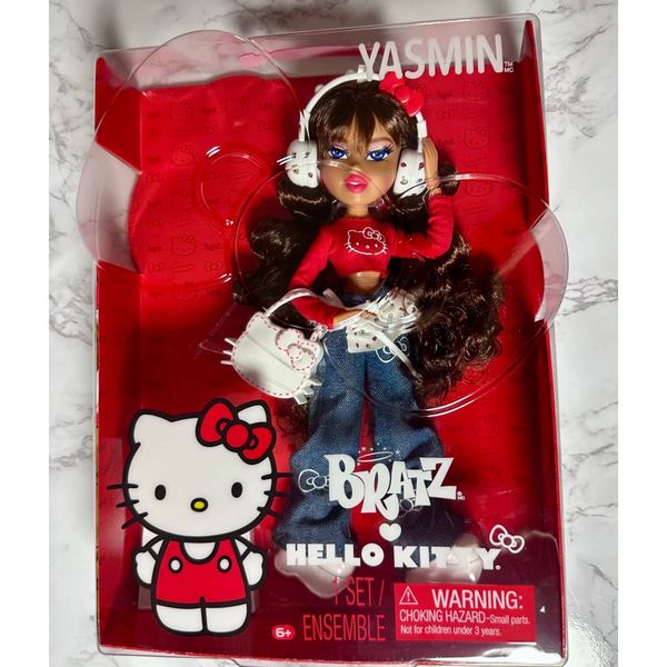 Búp bê Bratz x Hello Kitty Yasmin Sanrio Fashion Doll