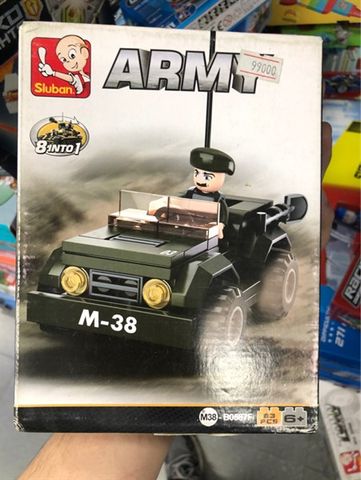  M38-B0587F- lap rap xe Jeep 8in1 
