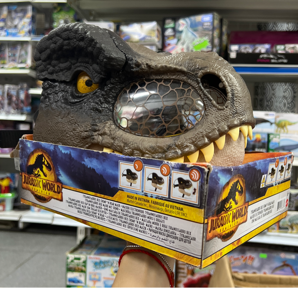  GWD71 -Mattel Jurassic World Dominion Chomp N Roar Dinoaur Mask 