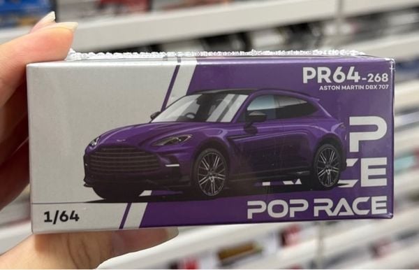  Pop Race PR640268 ASTON MARTIN DBX 707 - STORM PURPLE 