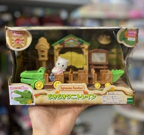  Mô hình CO-83 Sylvanian Families The Exciting Crocodile Train 