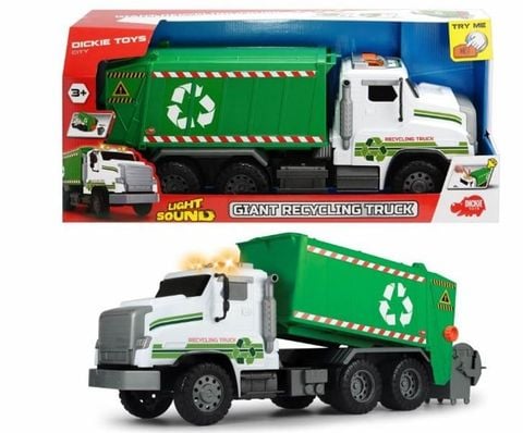  203749020 Đồ Chơi Xe Rác Siêu To DICKIE TOYS Giant Recycling Truck 