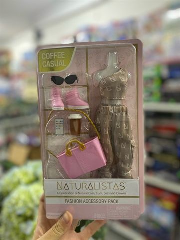  Naturalistas Fashion Pack Coffee Casual 7-Piece Outfit 