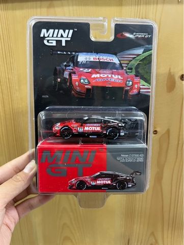  MINI GT 1/64 Nissan Z GT500 NISMO SUPER GT Series 2023#23 MOTUL AUTECH Z (Left Handle) 