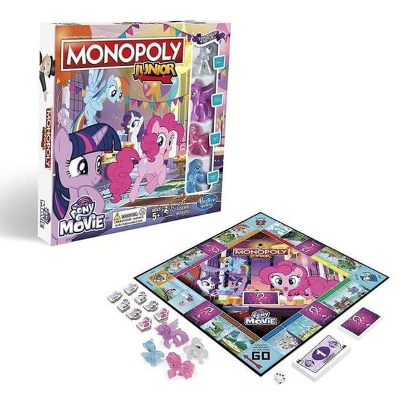 Cờ tỉ phú tiếng anh Monopoly Junior - My little Pony