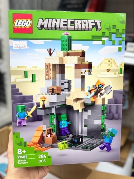  LEGO MINECRAFT 21587 Lắp ráp Ngục Zombie 