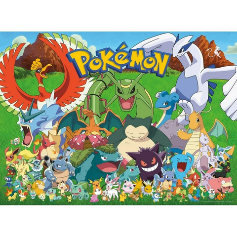  Tranh ghép DE1-100424 Buffalo Games Pokémon Fan Favorites 100 Piece Jigsaw Puzzle 