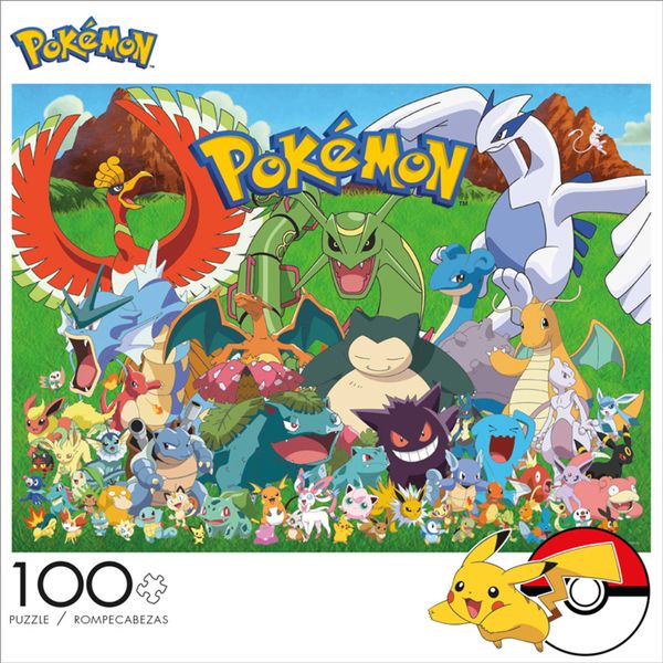Buffalo Games Pokémon Fan Favorites 100 Piece Jigsaw Puzzle