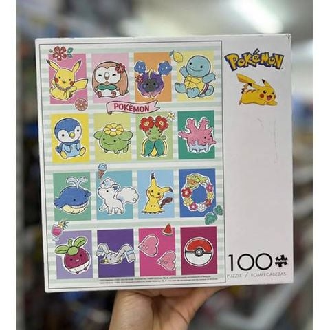  Tranh ghép DE1-021224 Buffalo Games Pokemon Cuties 100 Piece Puzzle 