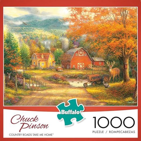  Chuck Pinson Escapes Country Roads Take Me Home 1000 Piece Jigsaw Puzzle 