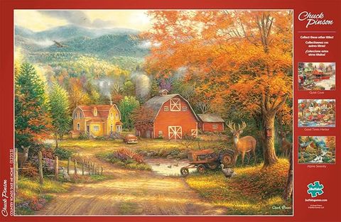  Chuck Pinson Escapes Country Roads Take Me Home 1000 Piece Jigsaw Puzzle 