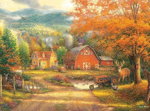  Chuck Pinson Escapes Country Roads Take Me Home 1000 Piece Jigsaw Puzzle 