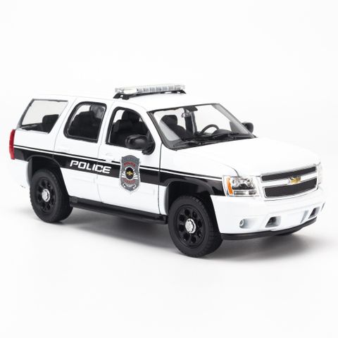  Mô hình xe Chevrolet Tahoe 2008 (Police Car)1:24 Welly - 22509W 
