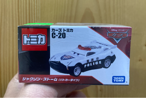  Xe mô hình C-20 Disney Cars Tomica Jackson Storm (Police Car Type) 