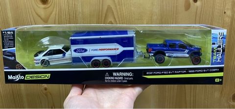  11404 Mô hình xe 2021 Ford F150 SVT Raptor/ 1993 Ford SVT Cobra 