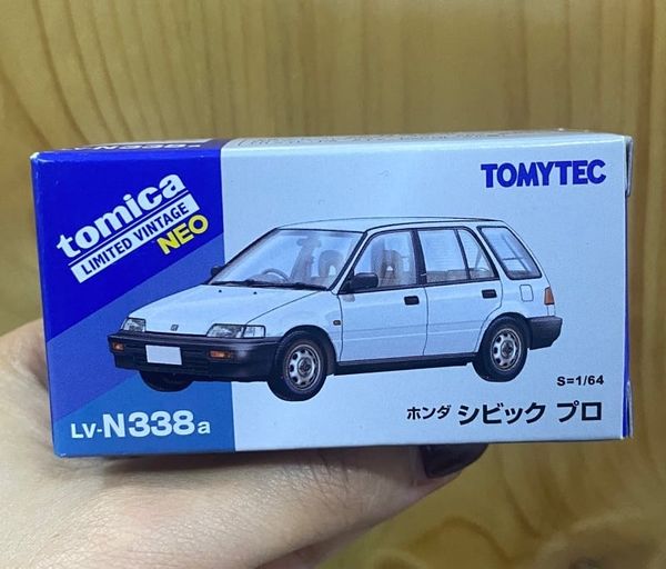  TOMYTEC LV-N338a Honda Civic Pro White 