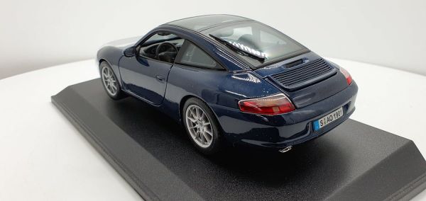  Đồ chơi mô hình oto Porche 911 Targa blue 1:18 