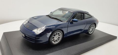  Đồ chơi mô hình oto Porche 911 Targa blue 1:18 