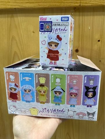  Búp bê ngẫu nhiên Petit Licca Sanrio Characters Collection 