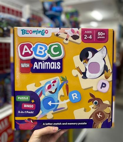  BLM0041 Bộ ghép Chơi mà học tiếng Anh ABC - Chủ đề Động vật 