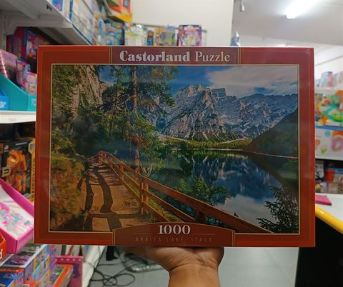  Xếp hình puzzle Braies Lake, Italy 1000 mảnh CASTORLAND C-104109 