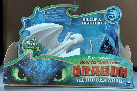  Hidden World HICCUP & LIGHTFURY FIGURE 