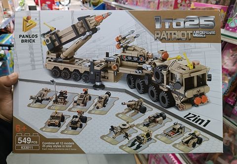  633011 - Bộ lắp ráp 12 trong 1 