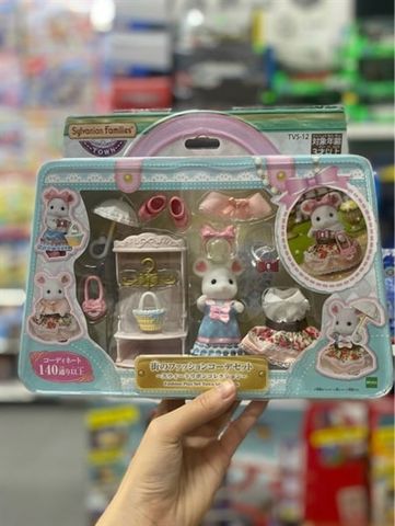  23win11 Fashion Play Set Ribbon Marshmallow Mouse 