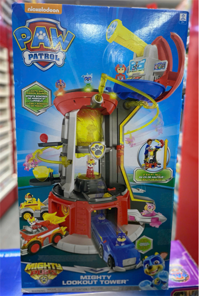 PAW Patrol Mighty Pups Super PAWs Lookout Tower Playset