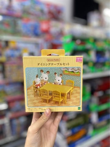  EP-421 Sylvanian Families Furniture Dining Table Set Case 