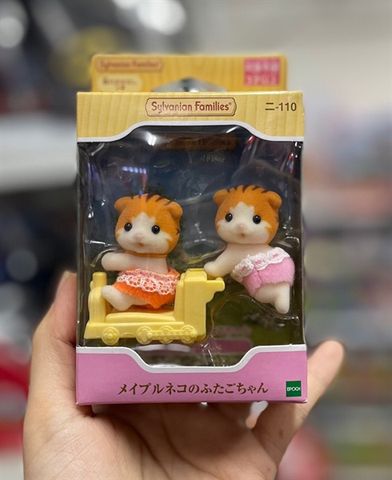  Ni-110 Sylvanian Families Maple Cat Futin 