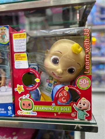  CoComelon Interactive Learning JJ Doll with Lights, Sounds 