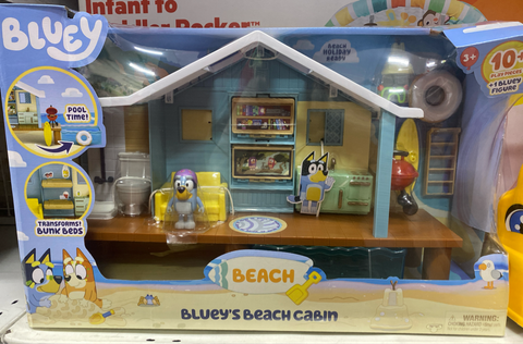  Nhà cabin Bluey Season 9 Bluey's Beach Cabin Playset 