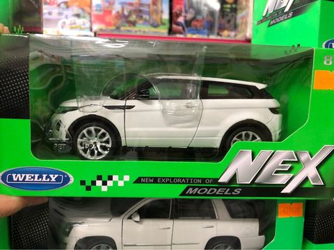  Mô hình xe Land Rover Range Rover Evoque 1:24 Welly- 24021W-Red 