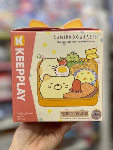  Đồ chơi lắp ráp KEEPPLAY Sumikko Bento 77013-5 (Neko) 