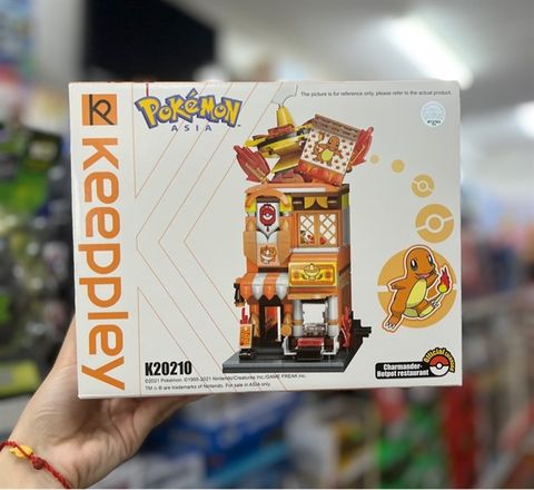  Đồ Chơi Lắp Ráp KEEPPLEY Pokemon - ngôi nhà Charmander K20210 