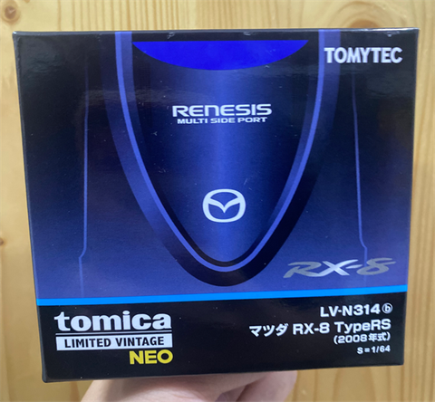  Xe Tomytec LV-N314b Mazda RX-8 TypeRS 2008 Model (Navy) 